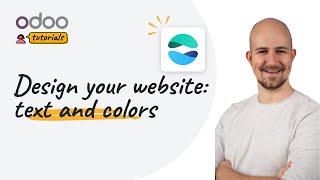 Design your website: text and colors | Odoo Website