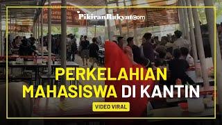 Beredar Video Mahasiswa UIN Raden Intan Lampung Berkelahi di Kantin, Tak Lama Masuk Kuliah Offline