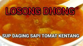 SOUP DAGING SAPI DAN TOMAT KENTANG