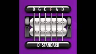 Perfect Guitar Tuner (D Standard = D G C F A D)