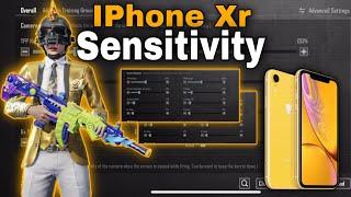 IPhone Xr New Best Sensitivity Settings In 2024 !!| IPhone Xr Pubg Sensitivity Codes