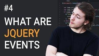 4: How to use events in jQuery - Learn jQuery front-end programming