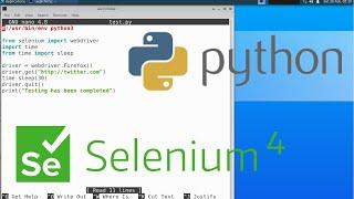 Install Selenium webdriver on ubuntu 20.04