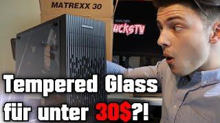 PC Gehäuse mit Tempered Glas für unter 30€ DeepCool Matrexx Case Review