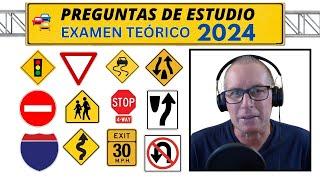 PREGUNTAS DEL EXAMEN TEORICO DE CONDUCIR 2024 | LICENCIA DE MANEJO EN ESPAÑOL.