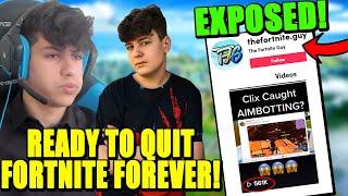 Clix & Ron FURIOUS at Epic for RUINING FNCS! "WORST GAME EVER" Viral TikTok EXPOSED Copying me!