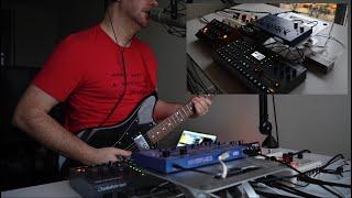 Live performance with Elektron Octatrack, Moog Minitaur, Dreadbox Nymphes, Fender Jaguar Baritone