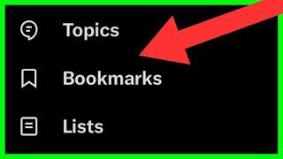 How to See Twitter Bookmarks
