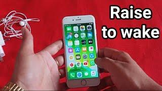 Raise to Wake iOS How to Enable/Disable (iPhone 6s,7,SE, etc) | DPK YouTuber |