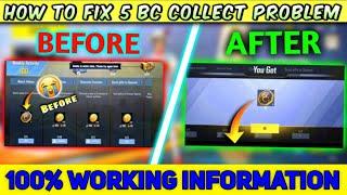 How To Fix Pubg Lite 5 BC Collect ProblemPubg Lite 5BC Problem Solved//5bc Collect Kaise Karen