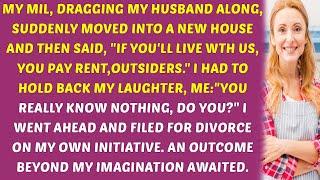 "Mother-in-Law Moves into a New House with My Husband and Drops a Bombshell: 'Pay Rent or Move Out!'