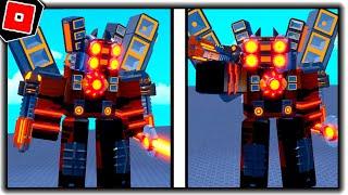 How to get IMPROVED TITAN BOOMBOX MORPH in SUPERBOX SIEGE DEFENSE - Roblox