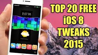 TOP 20 FREE iOS 8 Jailbreak Cydia Tweaks 2015