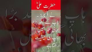 Hazrat Ali (R.A) na farmaya.|Islamic Pedia TV.