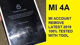 Redmi 4a mi Account remove with tool 1000% tested latest 2019