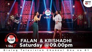 Falan Andrea  & Krishadhi Ranathunga  | KOME VIBEZ  | CHANNEL ONE | FULL SONG