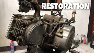 Restore and repair old engine | SUZUKI SHOGUN 110