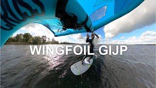 Windsurfcoach leert Wingen. (Wingfoil gijp leren deel 1)