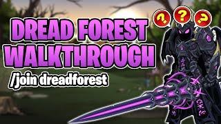 Dread Forest Quest Walkthrough /join dreadforest - AQW