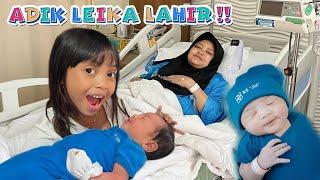 BABY SISTER HAS BEEN BORN ‼️ LEIKA'S FIRST TIME SEEING HER BROTHER