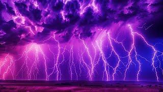  WARNING Terrible Thunder  HELP YOU Sleep Instantly in 3 Minutes | Thunderstorm, Heavy Rain