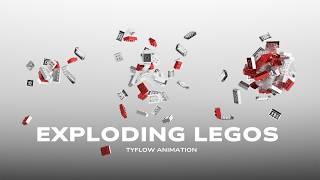 How To Create Exploding Lego Animation In Tyflow | Full 3D Animation In 3ds Max & V-Ray Tutorial