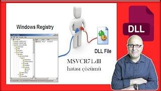 MSVCR71.dll hatası çözümü  | DLL Hataları Çözümleri