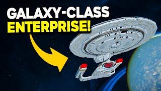 The BEST Enterprise In Space Engineers! (Galaxy-class)