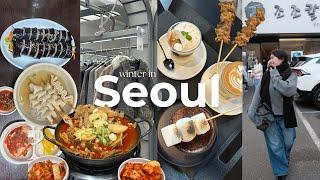 winter in seoul pt1 | cafe hopping, hidden gems, shopping, new restaurants and spa