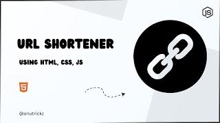 Building a Simple URL Shortener with HTML and JavaScript in Under 1 minute