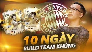 Team Bayern 2 triệu tỏi BP build thần tốc trong 10 ngày của em Long | Team Color FC Online