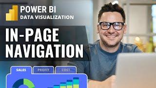 How to create Power BI In-Page Navigation with Bookmarks and Buttons