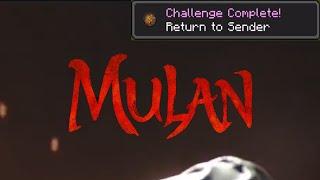 Minecraft, but the Achievements are Portrayed in Mulan 2020