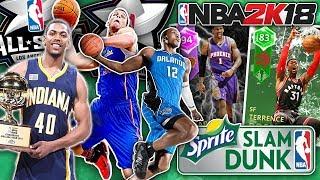 SLAM DUNK CONTEST TEAM! NBA 2K18 SQUAD BUILDER