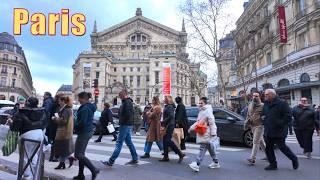 Paris, France - Paris walking tour - Paris HDR walk, spring 2025 - Paris 4K