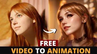 Turn Any Video Into Animation With Ai For Free | Free Video To Animation Ai