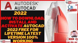 Full version of AutoCAD 2022 Download and Install | Latest Version | Easiest Way to Install Free