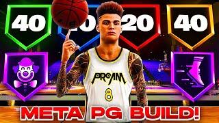 THE #1 META PRO AM POINT GUARD BUILD IN NBA 2K22 NEXT GEN