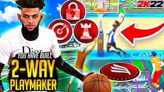 MY NEW REBIRTH "2-WAY PLAYMAKER" BUILD IS UNSTOPPABLE IN NBA 2K22! BEST ISO BUILD IN NBA 2K22!