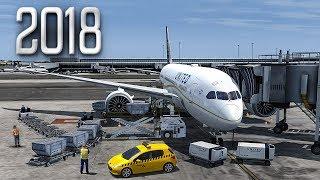 New Flight Simulator 2018 in 4K - P3D 4.2 | Spectacular Realism