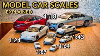 Most Popular Model Car Scales And Sizes Explained! 1:18 v 1:24 v 1:32 v 1:43 v 1:64 v 1:87