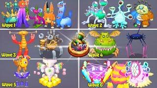 Ethereal Workshop Full Song Compilation (Wave 1–5) +NEW VERSE | My Singing Monsters || MSM Wub