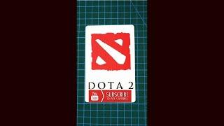 Do you play Dota 2? What's next? #shorts #Dota2 #drawing #logo