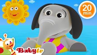 Sunny Adventures with BabyTV | Summer Fun at the Beach    ️  Full episodes @BabyTV