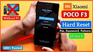 Poco F3 Hard Reset Without Pc | Pin, Pattern, Password lock Remove On Xiaomi Poco F3 || new solution