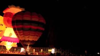 Chiang Mai Ballon Festival 2012 in San Sai, Thailand