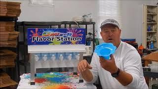snow cone shaved ice flavor stationflavor station