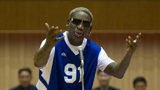 Dennis Rodman Sings 'Happy Birthday' to North Korean Leader Kim Jong Un