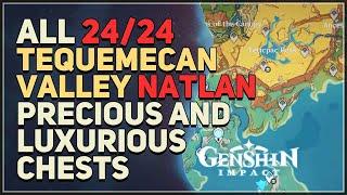 All Natlan Precious and Luxurious Chests Locations in Tequemecan Valley Genshin Impact