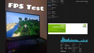 Minecraft FPS Test On i9 14900HX